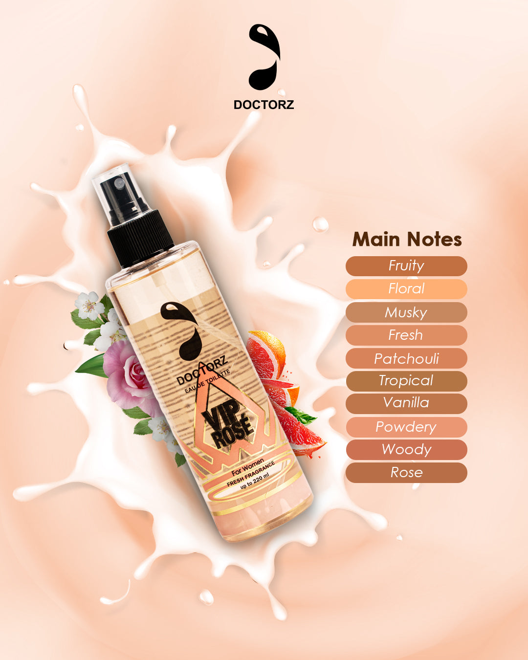 DOCTORZ 212vip rose EAU DE TOILETTE