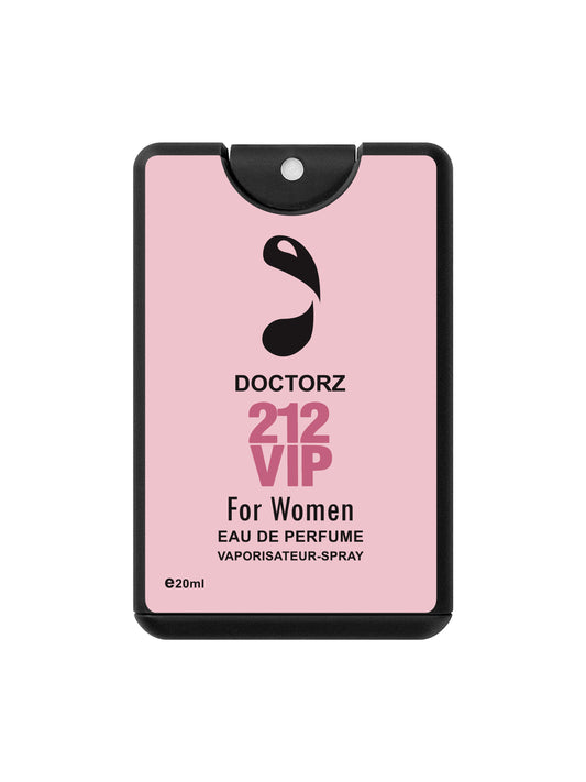 Doctorz pocket 212 vip rose perfume20m