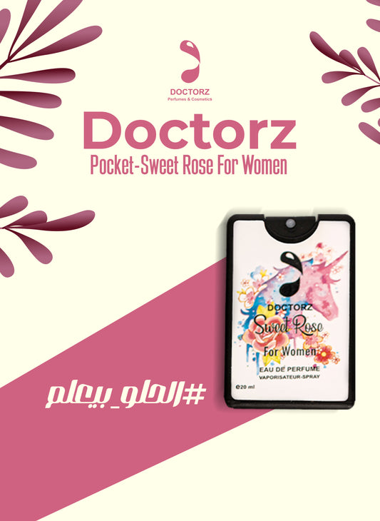 Doctorz pocket Sweet Rose perfume20m