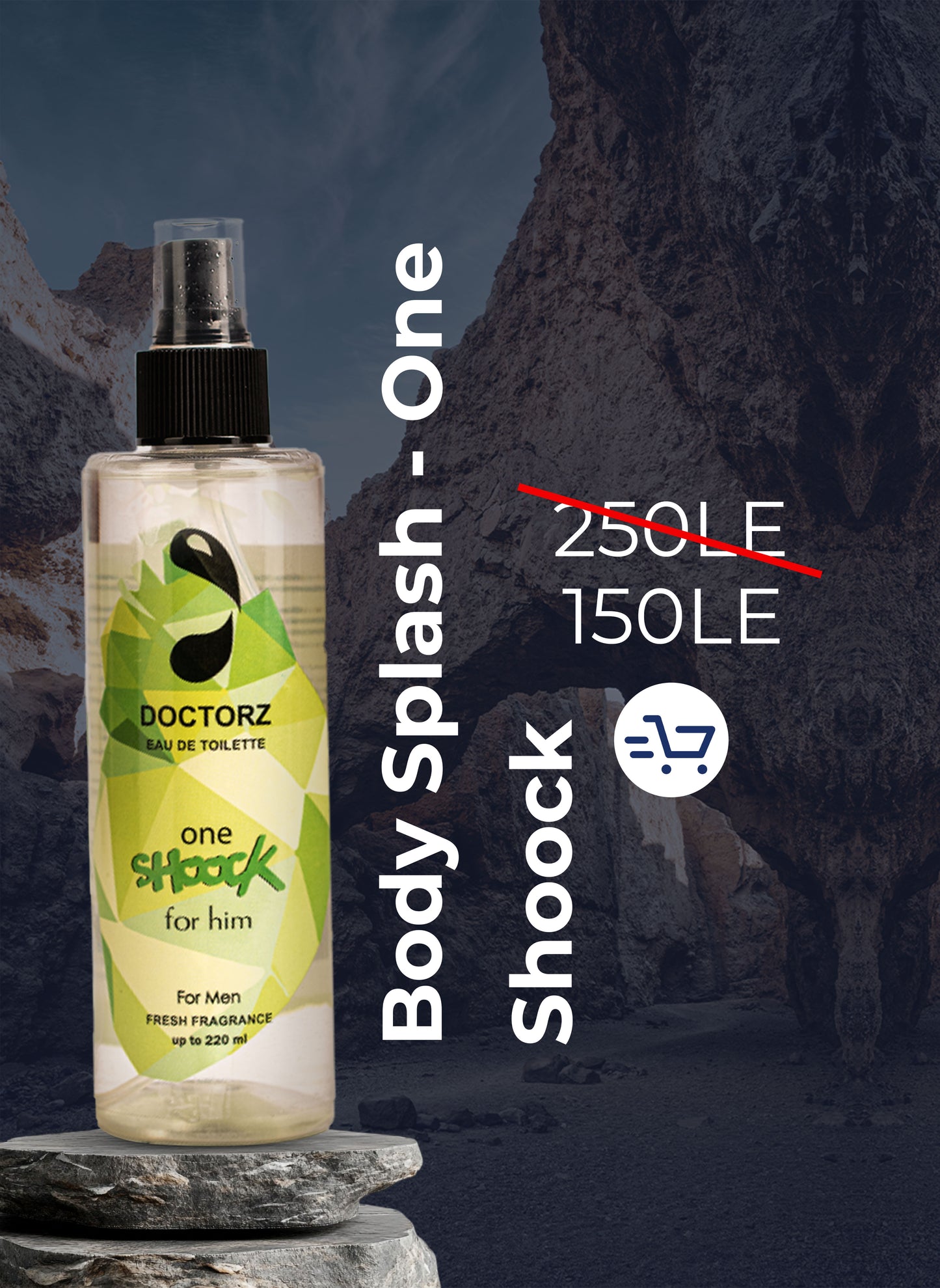 DOCTORZ one shoock  EAU DE TOILETTE
