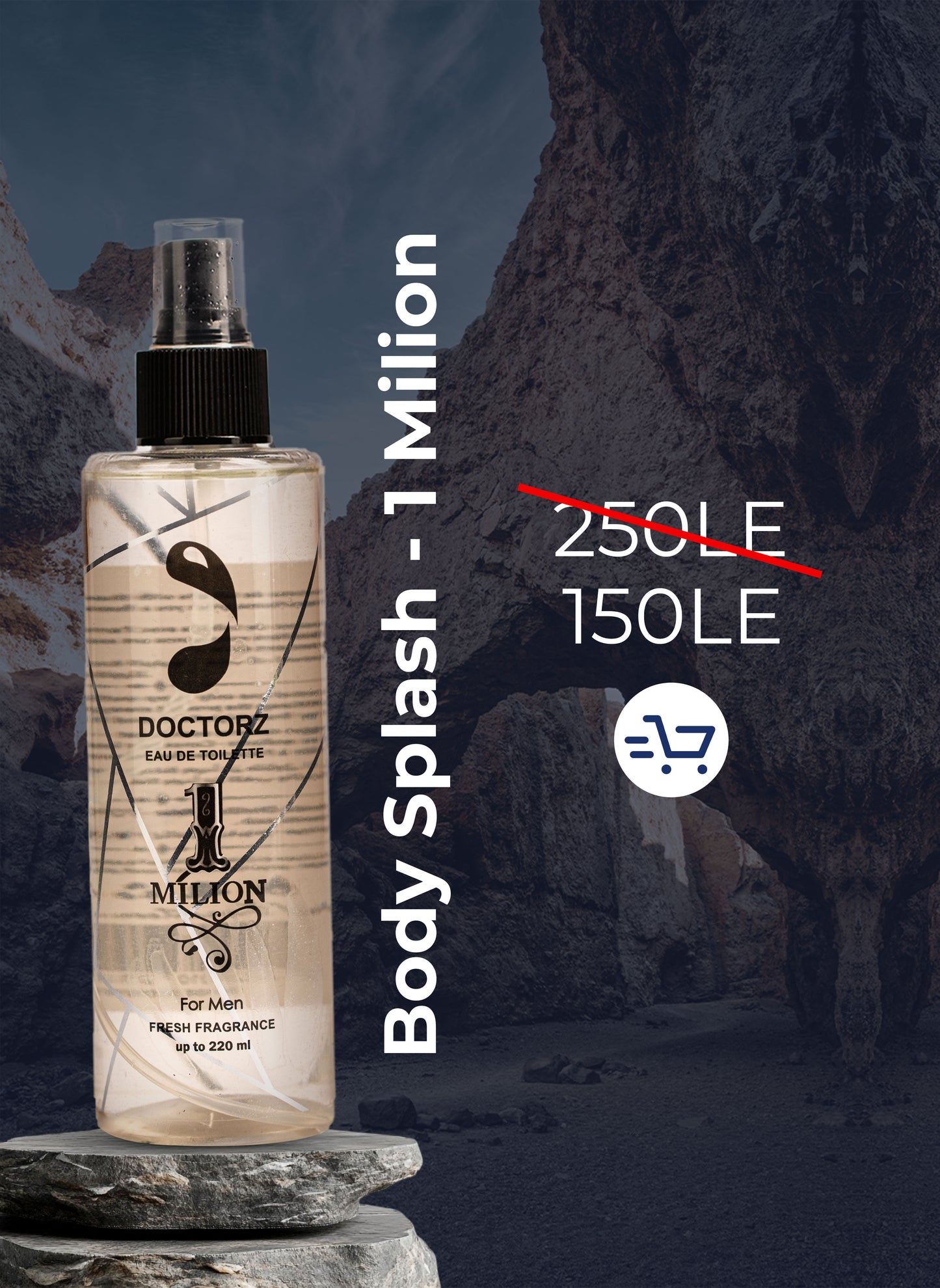 DOCTORZ مليون EAD DE TOILETTE