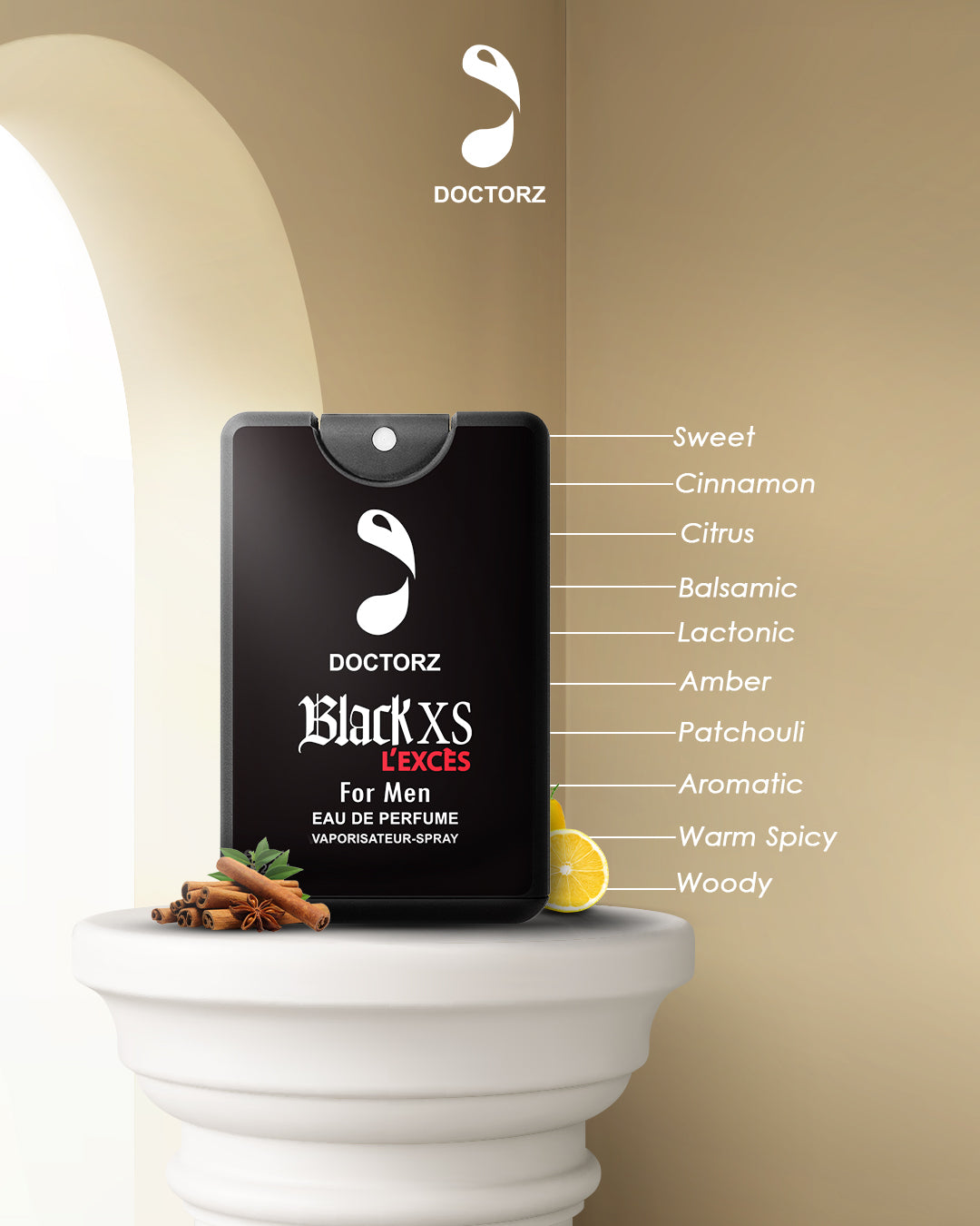 Doctorz pocket black xs perfume20m