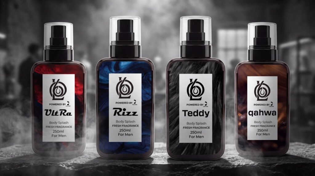 best long-lasting body splash for men — L6O collection